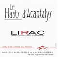 Vignerons tavel Acantalys lirac red 2022