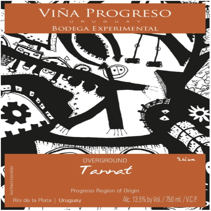 Vina progreso Overground tannat 2022