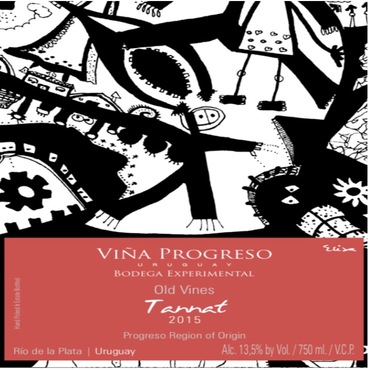 Vina progreso Old vines tannat 2018