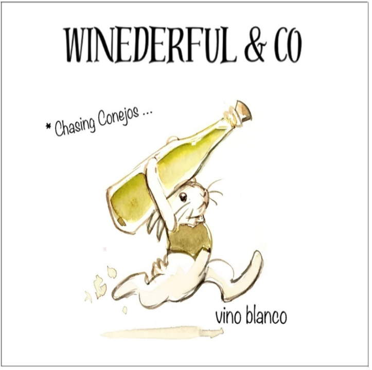 Winederful Chasing conejos blanco 2024