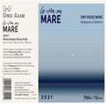 Wines of adam Wine mare rose 2021