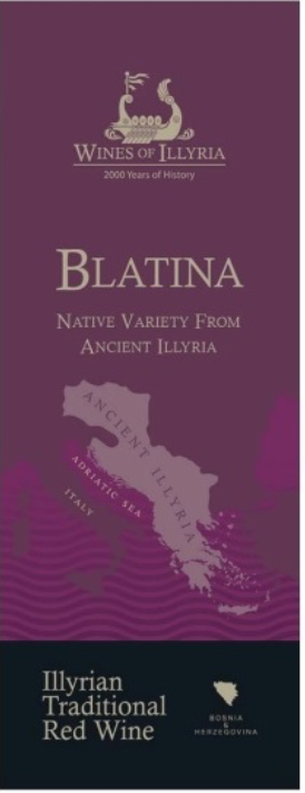 Wines of illyria Blatina red 2021