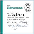 Titular Reserva encruzado dao white 2021