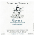 Xavier besson Givry blanc cuvee amelie 2023